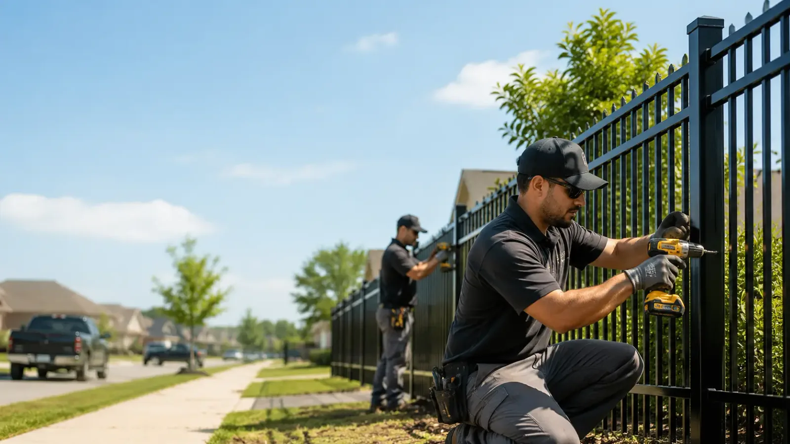 Metal Fence Installation in Battery Park, VA